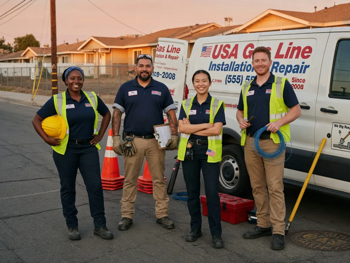 Gas Line Installation company in Arcadia, KS